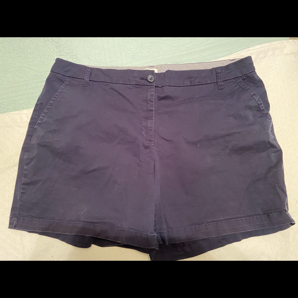 Crown  Ivy Navy Blue Shorts 20w
